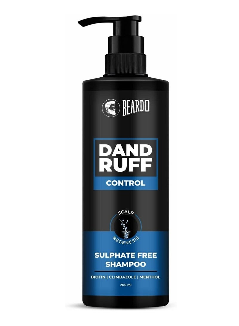 BEARDO Dandruff Control Sulphate Free Shampoo 200ml - Image 1