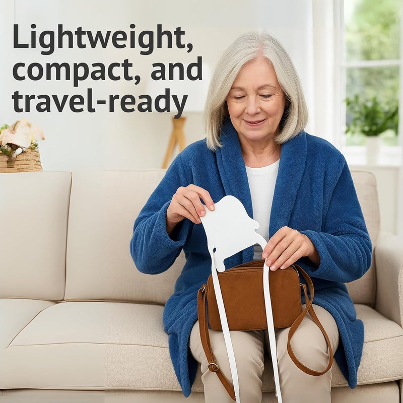 HOMECRAFT Dorking Tights Aid Assistive Dressing Aids for Elderly Disabled Flexible Double Gutter Stocking Aid with Long Cords Aids for Elderly and Disabled Post Surgery Dressing Aid - Image 4