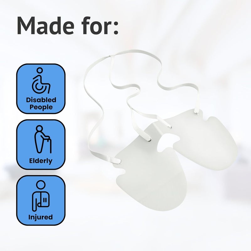 HOMECRAFT Dorking Tights Aid Assistive Dressing Aids for Elderly Disabled Flexible Double Gutter Stocking Aid with Long Cords Aids for Elderly and Disabled Post Surgery Dressing Aid - Image 2