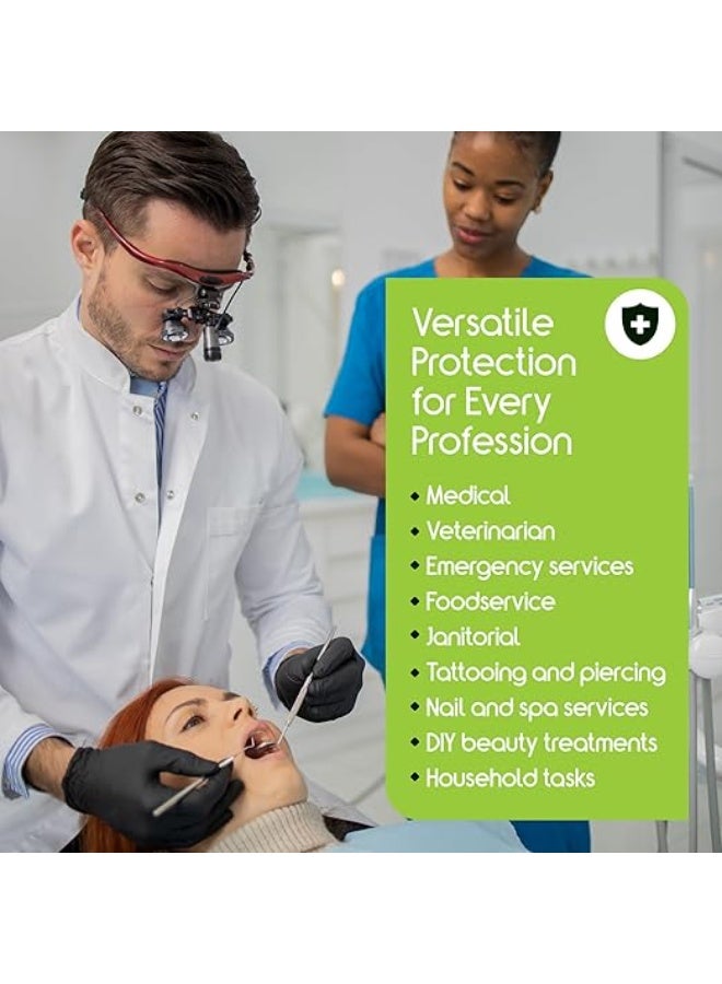 Disposable Safety Gloves - Extra Durable Hand Protection for Medical, Cooking & Cleaning - High-Quality & Practical Use - Image 4