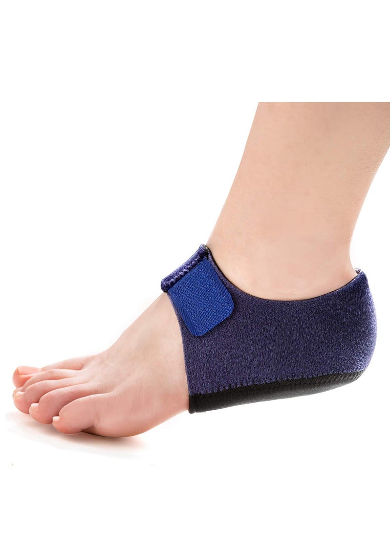 Generic 1PCS Heel Protectors,Heel Sleeves Pads,Heel Pads Cushion,Heel Support for Relieving Heel Pain from Plantar Fasciitis,Heel Spur,Tendinitis,Cracked Heels  - Image 1