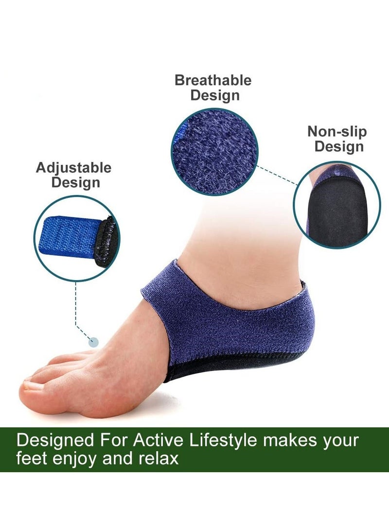 Generic 1PCS Heel Protectors,Heel Sleeves Pads,Heel Pads Cushion,Heel Support for Relieving Heel Pain from Plantar Fasciitis,Heel Spur,Tendinitis,Cracked Heels  - Image 4