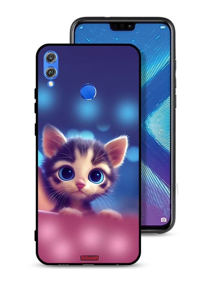 Tolwak Honor 8X Protective Case Cover Little Cat - Image 1
