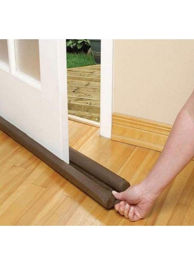 Radiant PVC Door Guard (39 Inches, Brown, Pack of 3) Gap Filler for Door Bottom Seal Strip - Sound-Proof, Reduce Noise, Energy Saving Door Stopper for Reduce Door Dust, Insects Protector - Image 2