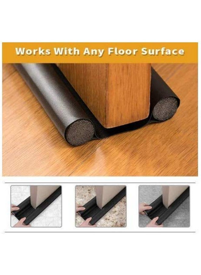 Radiant PVC Door Guard (39 Inches, Brown, Pack of 3) Gap Filler for Door Bottom Seal Strip - Sound-Proof, Reduce Noise, Energy Saving Door Stopper for Reduce Door Dust, Insects Protector - Image 4