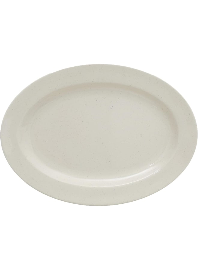 Moments Light Stone Oval Surface Tray, 41 Cm Size - Image 2