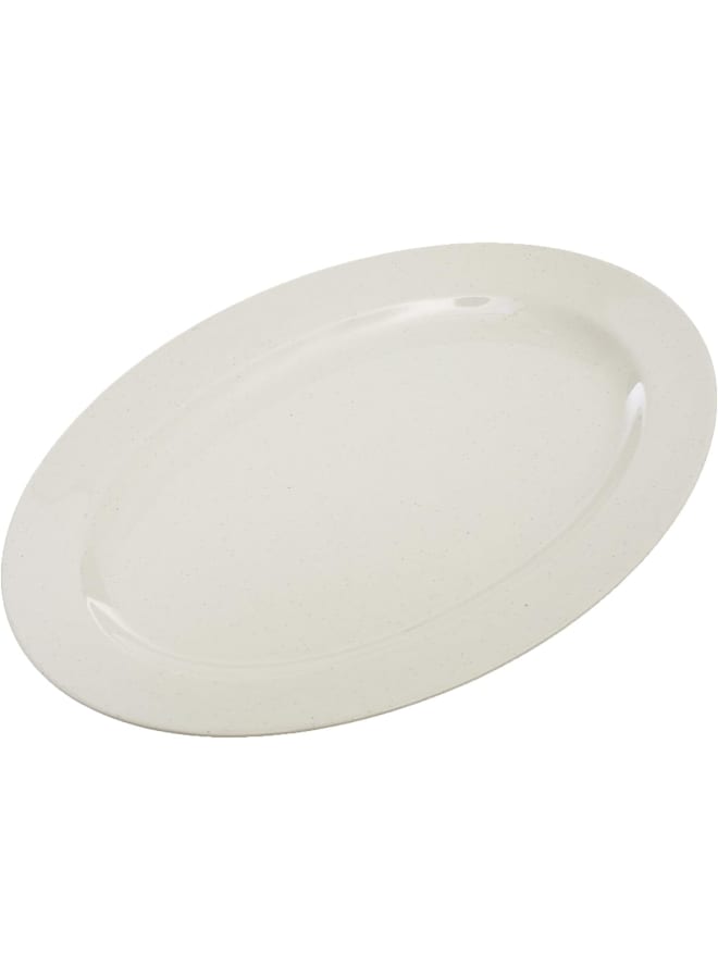 Moments Light Stone Oval Surface Tray, 41 Cm Size - Image 1