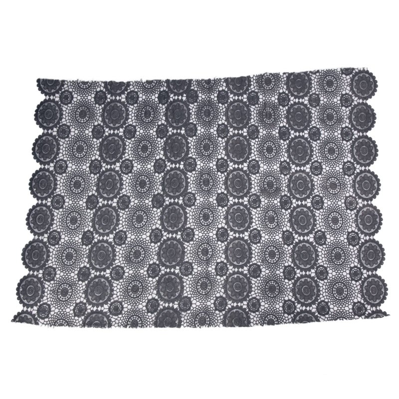 Grey Baby Photography Lace Wrap Blanket Newborn Shoot Prop with Headband - Image 2
