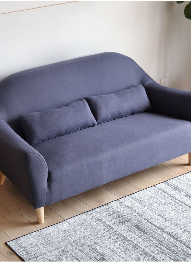 Baytonia - Rubinal 2-Seater Sofa - Dark Blue - Image 1