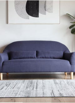Rubinal 2-Seater Sofa - Dark Blue