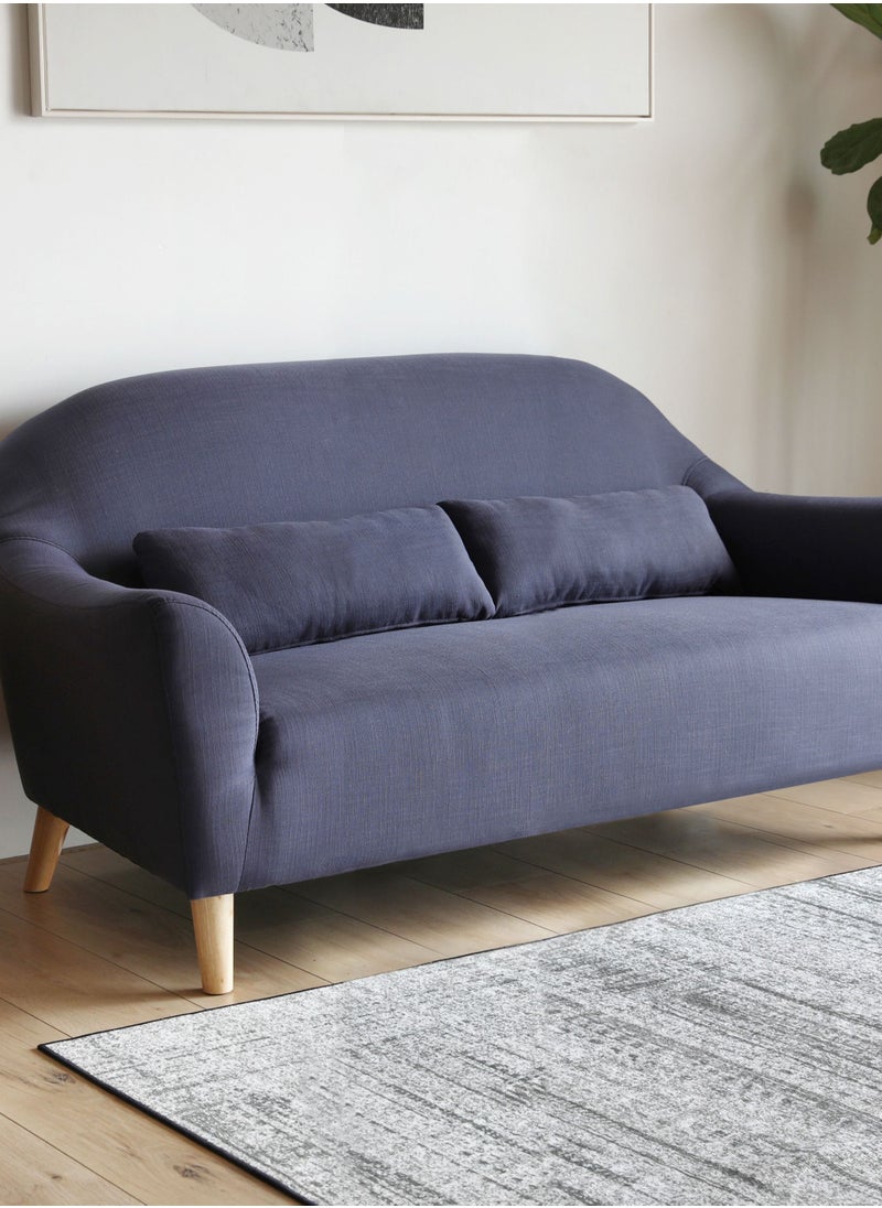 Baytonia - Rubinal 2-Seater Sofa - Dark Blue - Image 1