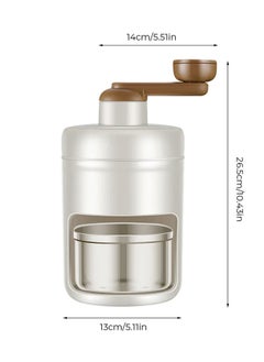 Y&D Shaved Ice Machine,Portable Crusher Snow Cone Machine with Cube Tray,Manual for Home,BPA Free Shaver,  - Image 5