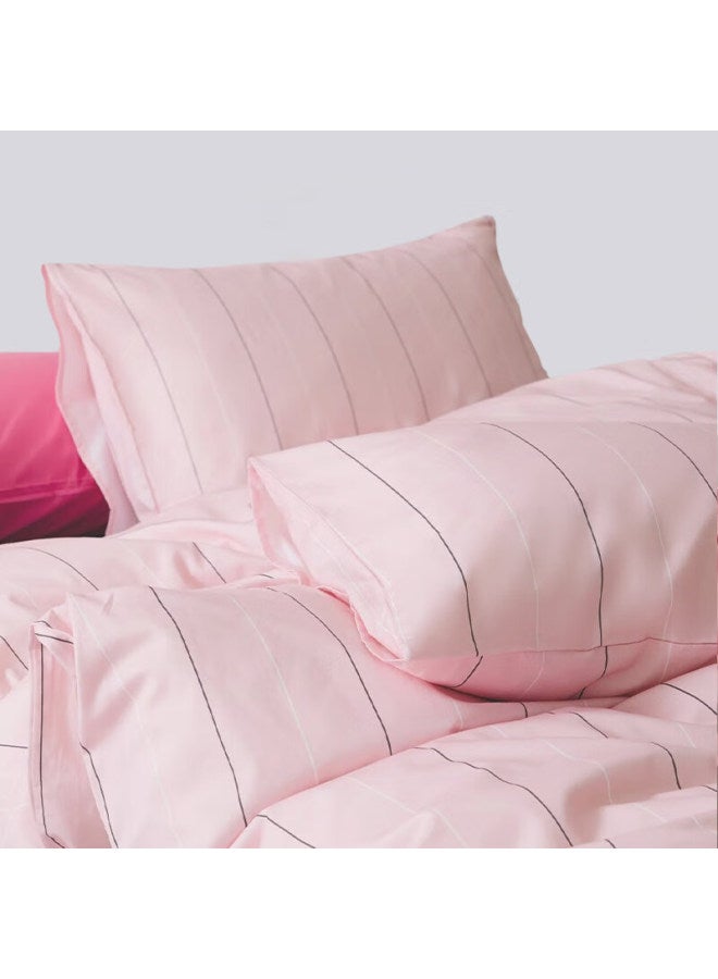Mlily Duvet Cover, Single Size 150x200cm, 100% Pure Cotton, Single Piece, Cherry Blossom Pattern - Image 2