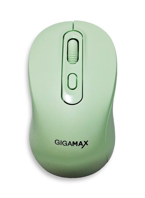 Wireless Desk office Mouse, G-1500, 1600 DPI Wired/Wireless Functional Mouse with 3 Modes Connectivity, Bluetooth and 2.4G Wireless, 4 Macro Buttons, Long Lasting Rechargeable Battery Capacity and for PC/Mac/Laptop Used in... Home and office, Green