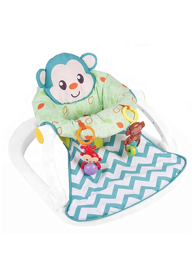 LO.BABY.VE Safe Unique Design Portable Baby Comfortable Floor Seat With Vibrant Colours - Image 2