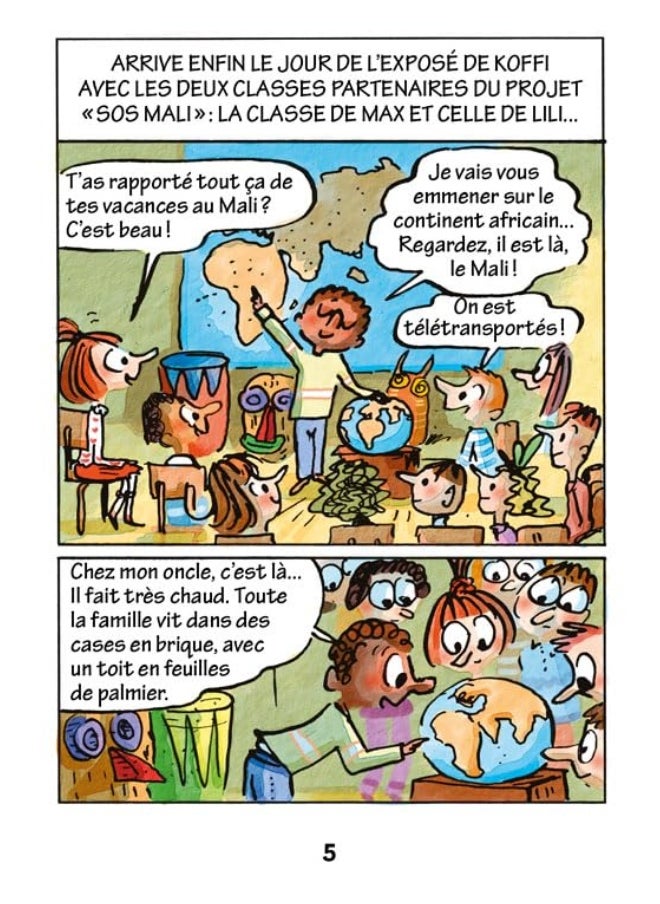 CALLIGRAM N°74 Max et Lili aident les enfants du monde  - Image 3