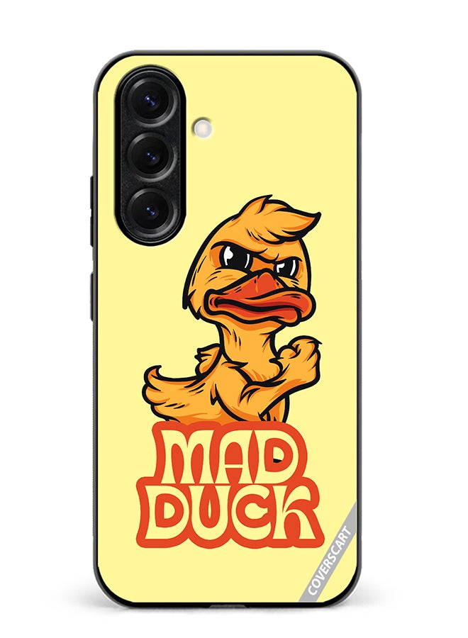 VR CREATIVE Protective Case Cover For Samsung Galaxy S25 Mad Duck Design Multicolour