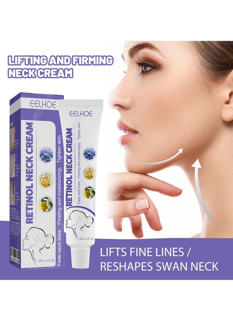 إيلهو كريم ريشنل للرقبة، كريم مضاد للتجاعيد للرقبة والصدر، يريح البشرة ويقلل من الخطوط الدقيقة، مرطب للرقبة والوجه - Image 1