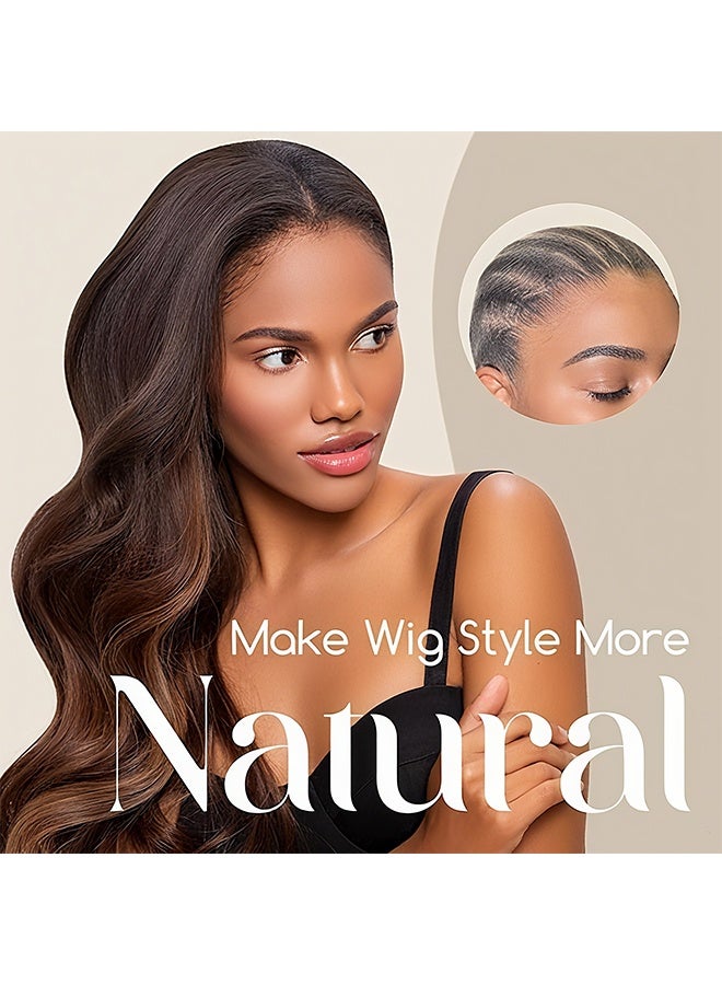 Happy D HD Wig Cap for Women, Transparent Cap for Lace Front Wig, Beige, 20 Pieces - Image 4