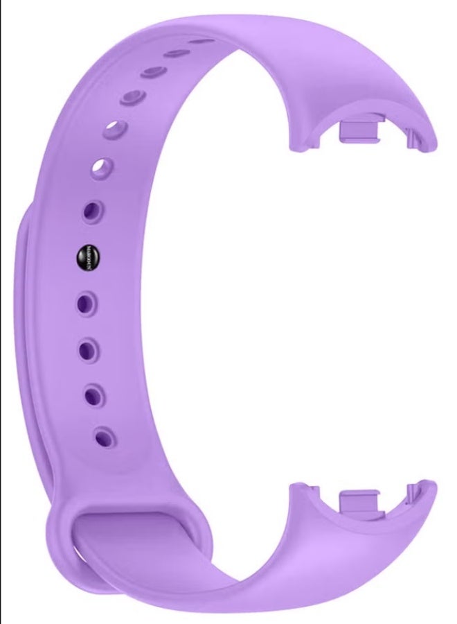 حزام استبدال سيليكون ناعم لأجهزة Xiaomi Mi 8 / Mi 9 مع تصميم مذهل - أرجواني