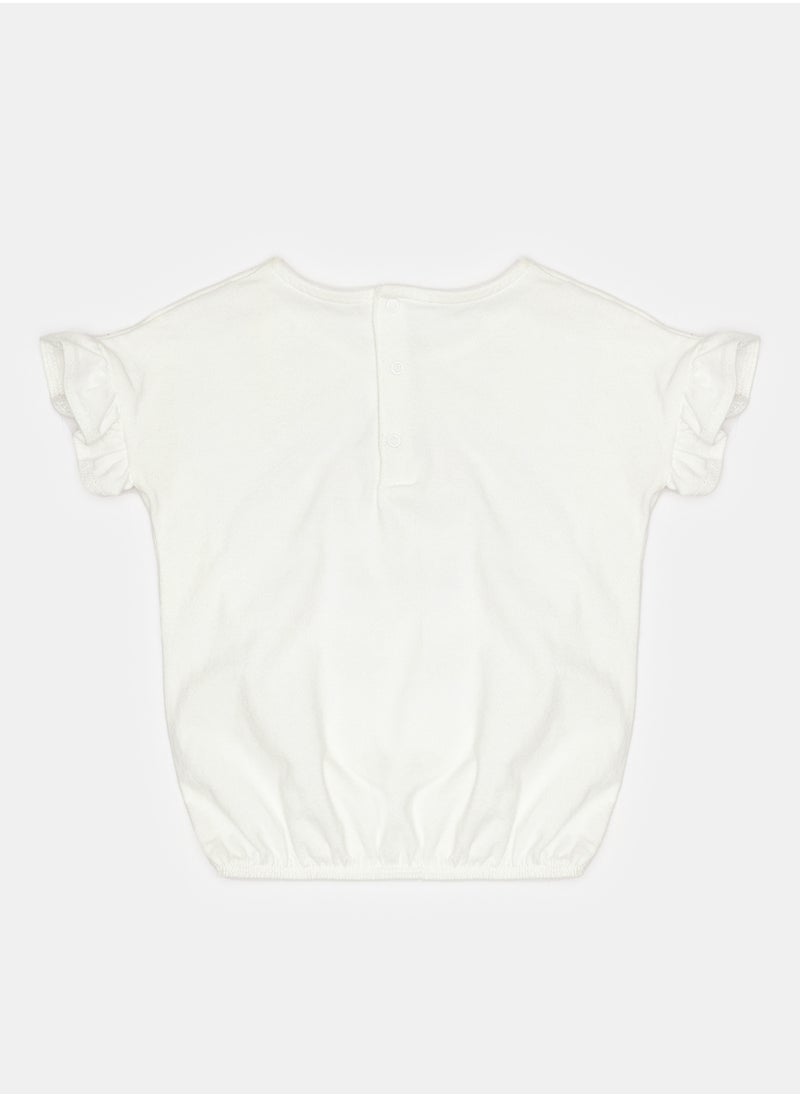Okaidi - OBaiBi By Okaidi Baby Girls T-Shirt - Image 1