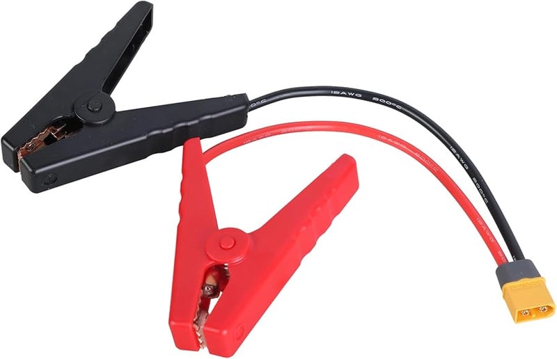 1م مشابك التمساح 12AWG كابل فصل سريع لمحطة طاقة البطارية لوحة شمسية - Image 3