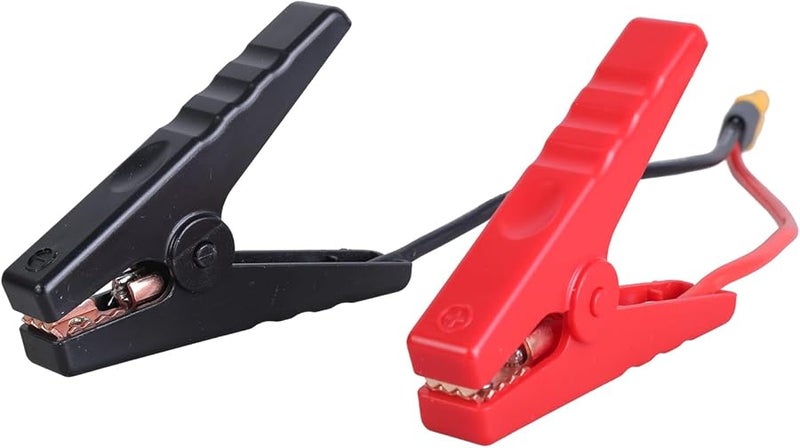 1م مشابك التمساح 12AWG كابل فصل سريع لمحطة طاقة البطارية لوحة شمسية - Image 4