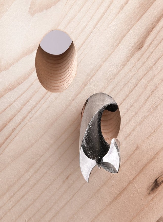 kwb 3-S Japan Auger Drill Bit Diameter 24 mm, 165 mm Made of Bare Ground CV Steel with Super Sharp Point Grinding, Centring Point and E 6.3 Shank - Image 4
