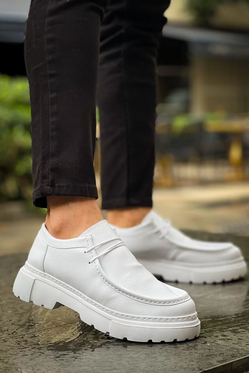 Chekich CH2404 Cbt Castle Men's Shoes White