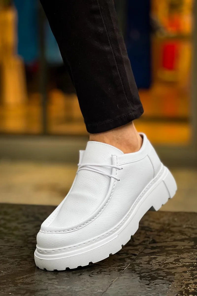 Chekich CH2404 Cbt Castle Men's Shoes White