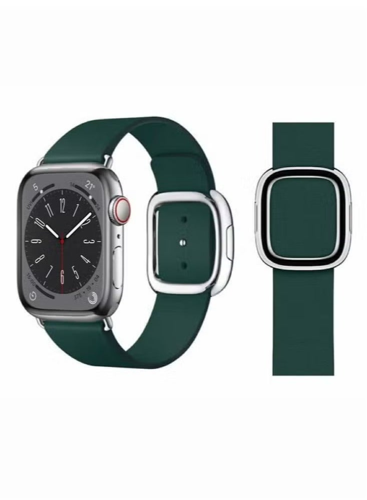 vesus Leather Replacement Band For Apple Watch 49/45/44/42mm