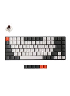 Wireless Mechanical Keyboard with RGB, Brown Switch & Hot-swappable | Compact & Tactile Gaming Keyboard , 84 Gateron