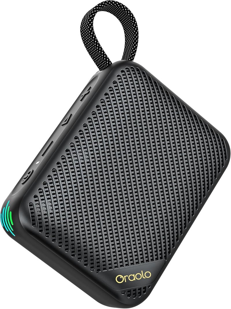 oraolo Portable Bluetooth Speaker, Mini Bluetooth Speaker, 20H Runtime, Bluetooth 6.0, IPX7 Waterproof, Small Speaker, Wireless Music Box for Home, Cycling, Outdoor - Image 1