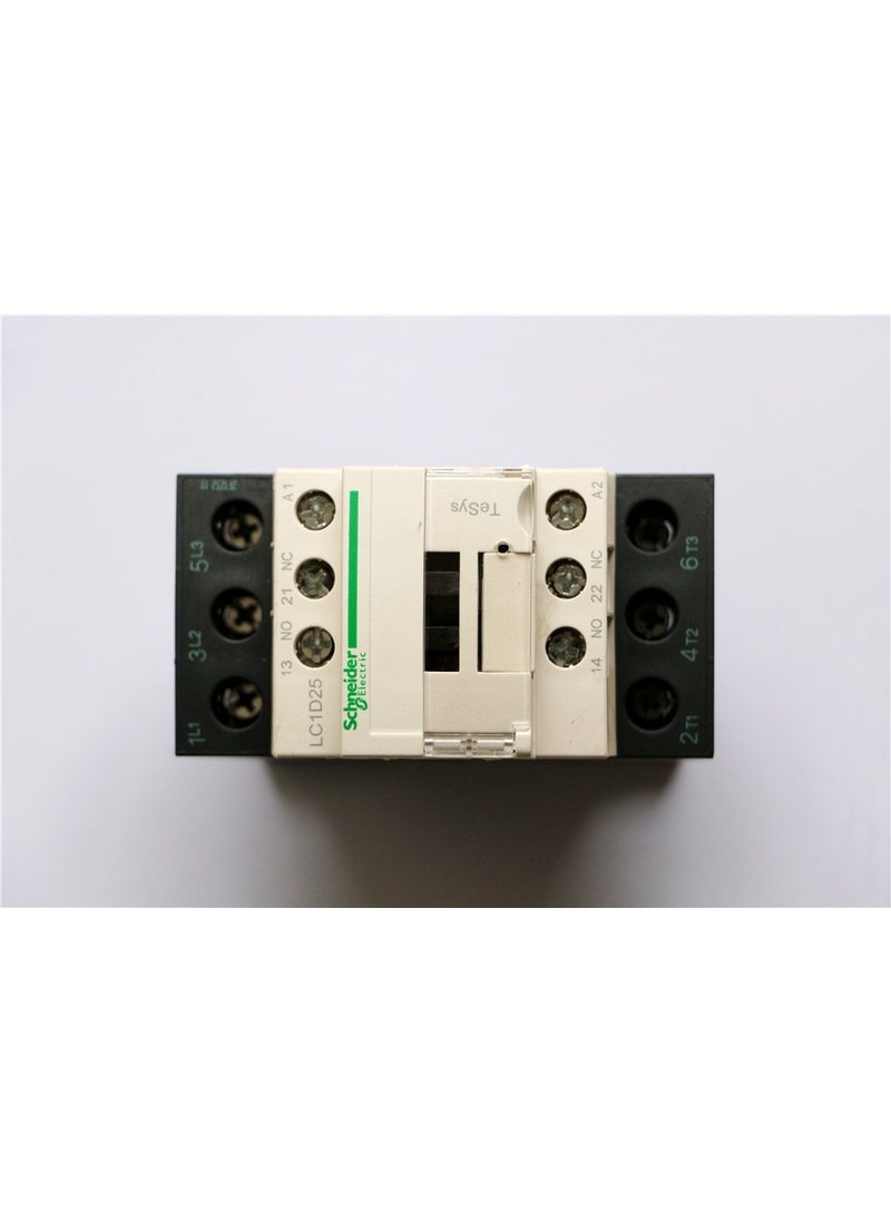 Schneider SCHNEIDER ELECTRIC LC1D25F7 CONTACTOR 3PSTNO 110VAC 40A DIN RAIL  - Image 2