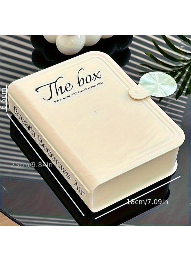 Transparent Desktop Cable Management Box Organizer For Phone Chargers And Data Cables - Image 5