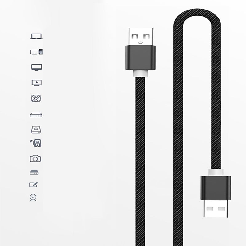 Gold USB 2.0 Extension Cable 25cm High Speed 480Mbps Male to Male Data Transfer - Image 5