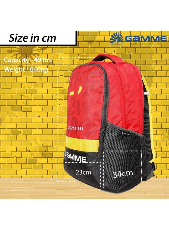GAMME Numero 49 Ltrs, Backback for Boys, Backpack with Rain Cover, Backpack, Backpacks for Men - Image 3