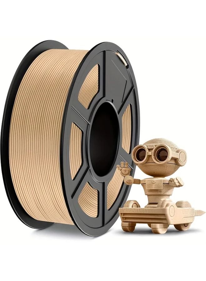 PETG Imitation Wood PLA Filament 1.75mm 1kg Spool For FDM 3D Printers - Image 3