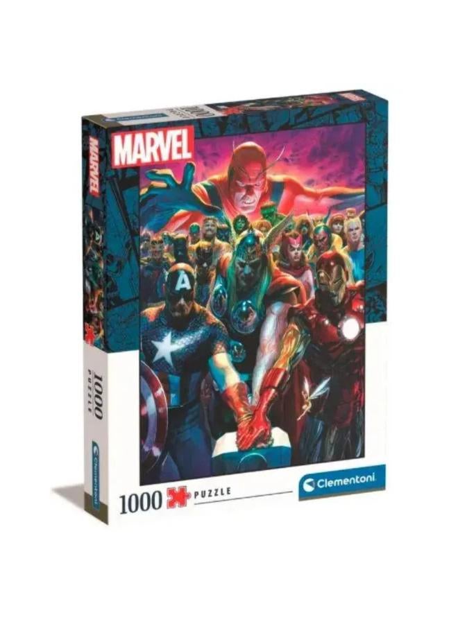 Clementoni Marvel Avengers Puzzel - 1000 Pcs - Image 1