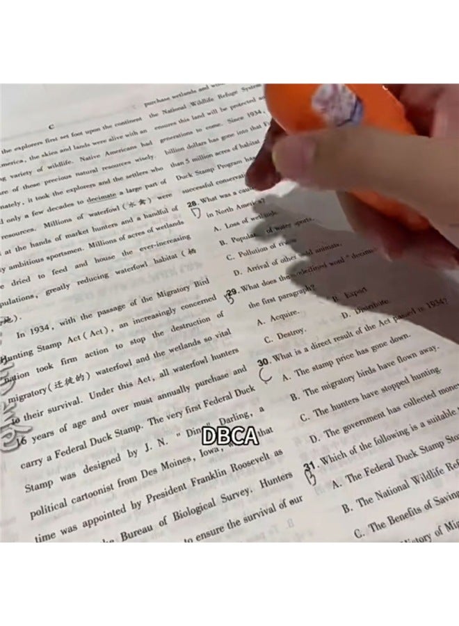 Stationery Cute Animal Carrot Recording Pen Shake Tone Same Ballpoint Pen Student Recorder Small Crazy Internet Celebrity-Color:Carrot Recording Pen Set Of Two For Writing And Recording-Capacity:Sta - Image 4