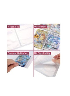 120pcs Holder Album Collections Pokemonn Cards Games Book Album Top Loading List Games Gift for Kids - pzsku/Z1CED1869377E40B1DE20Z/45/_/1711298072/3ade741c-eadc-4082-b0b0-27d7569e4985