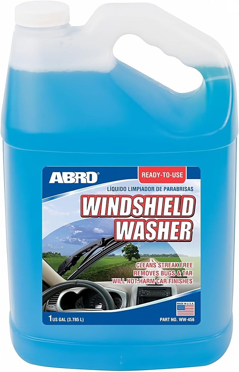 ABRO Windshield Washer Fluid - 1 Gallon - Image 1