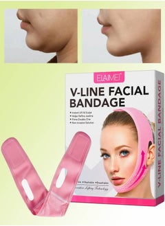 V Line Facial Bandage V Shaped Face Chin Up Belt Reduce Sagging and Fights Aging Signs Lift Jawline Face Slimming Patch Double Chin Reducer Strap V Line Face Lifting Mask