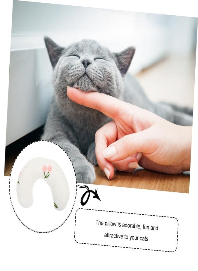 Kisangel Cute Pillow for Dogs and Cats U-Shaped Neck Support Bed Comfortable Breathable Washable Nap Pillow - Image 3