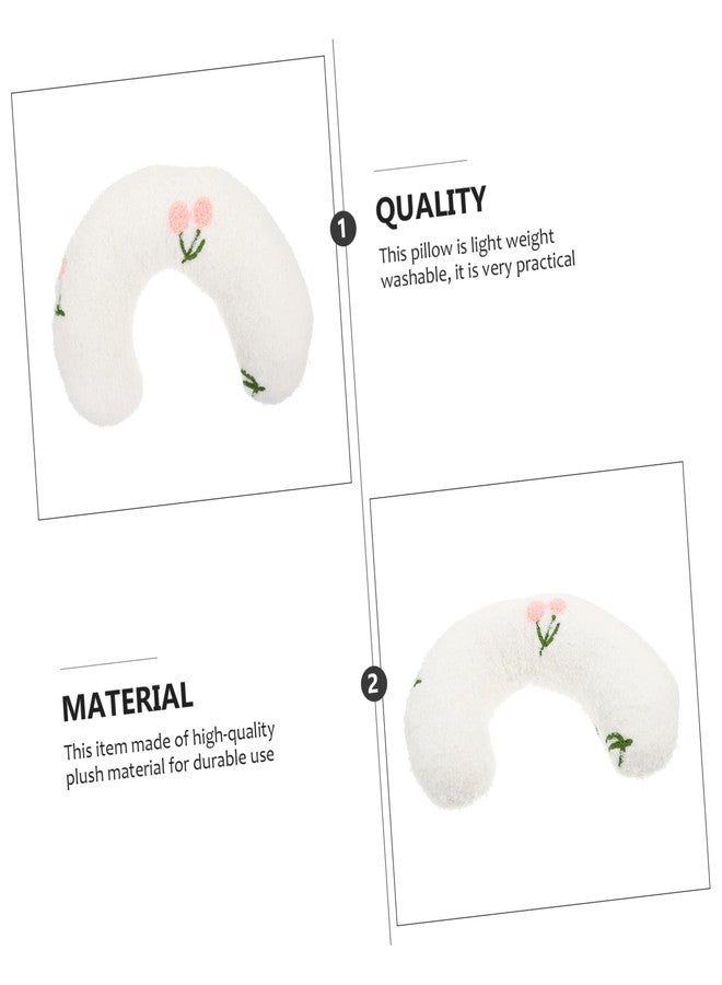 Kisangel Cute Pillow for Dogs and Cats U-Shaped Neck Support Bed Comfortable Breathable Washable Nap Pillow - Image 4