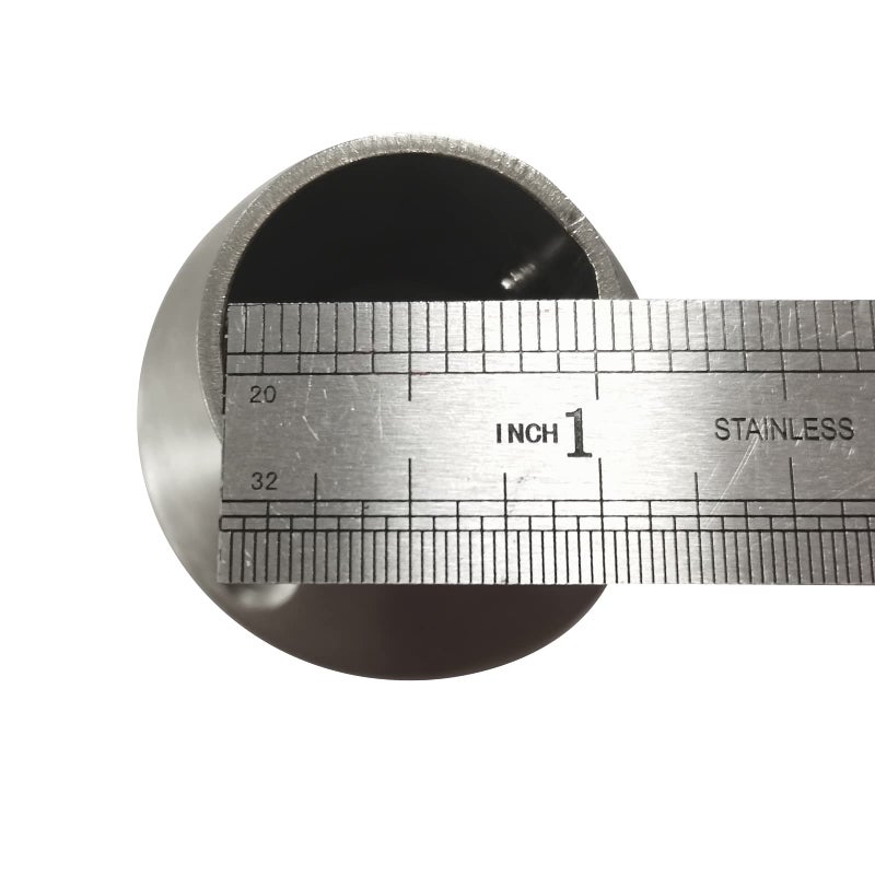 Geesatis 4Pcs Total Height 1.54"" Fit Diameter 1.0"" Pipes High Flange Holder Rod Stainless Steel For Wardrobe Ceiling Mounting Bracket With Screws - Image 5