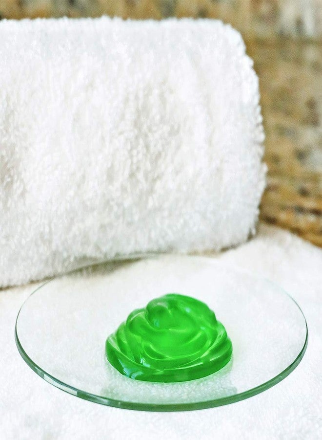 Vitabath Original Spring Green Everyday Skincare Set Moisturizing Shower Gel Wash, Reviving Lotion & Exfoliating Body Scrubber Pouf - Intoxicating Foam Cleanser & Dry Skin Hydration for Women & Men - Image 3