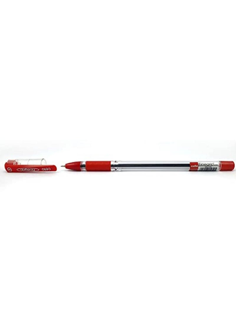 Cello Cello Ballpen Fine Grip Red Box Of 50 Pcs - Image 4