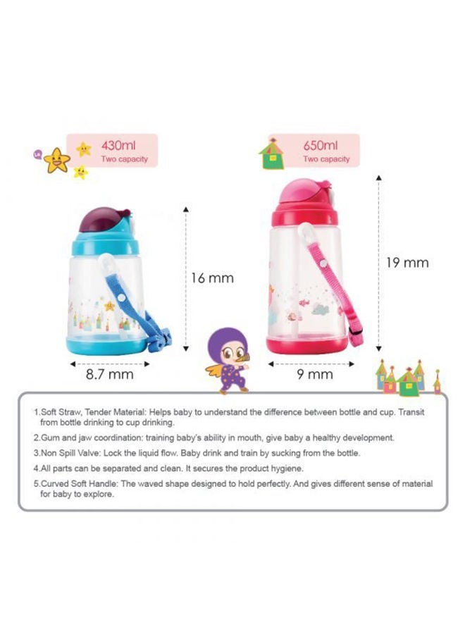 FARLIN Water Flask - Assorted 650ML - Image 4