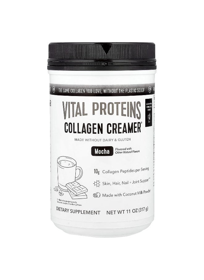 Vital Proteins - Vital Proteins, Collagen Creamer®, Mocha, 11 oz (317 g) - Image 1